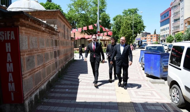 Kestel Hamamı yeniden hizmete açılıyor..