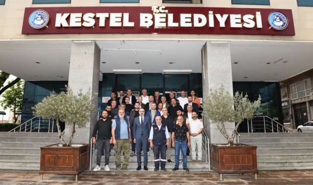 Kestel Küçük Sanayi sitesinin değerli esnafları Be...