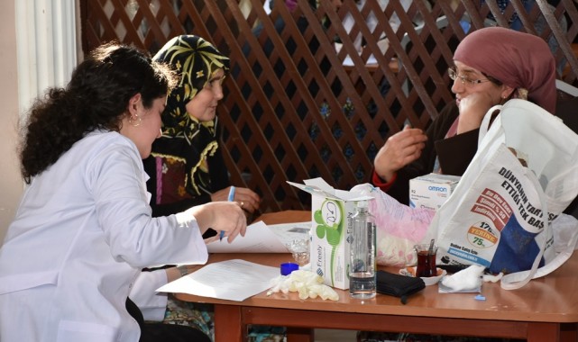 Köylerde sağlık taraması başladı