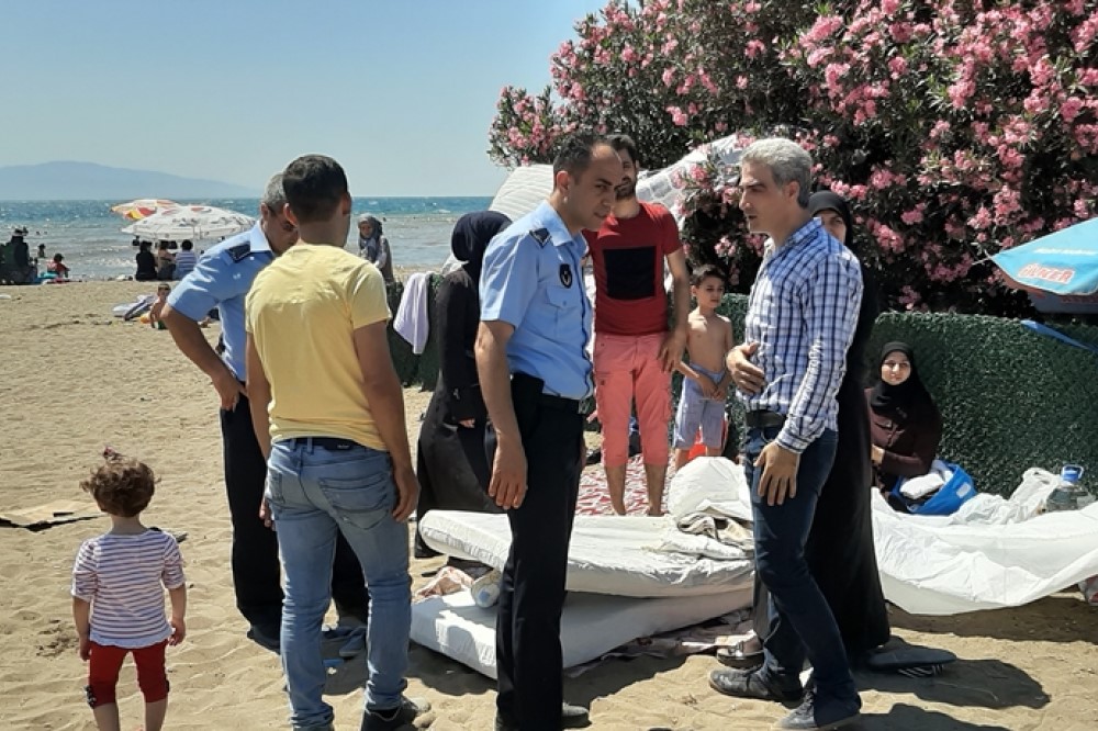 Kumsaz’da Çadır Operasyonu