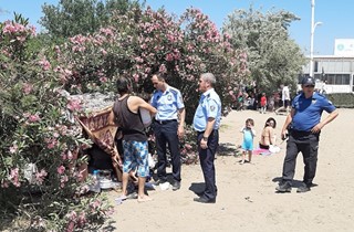 Kumsaz’da Çadır Operasyonu