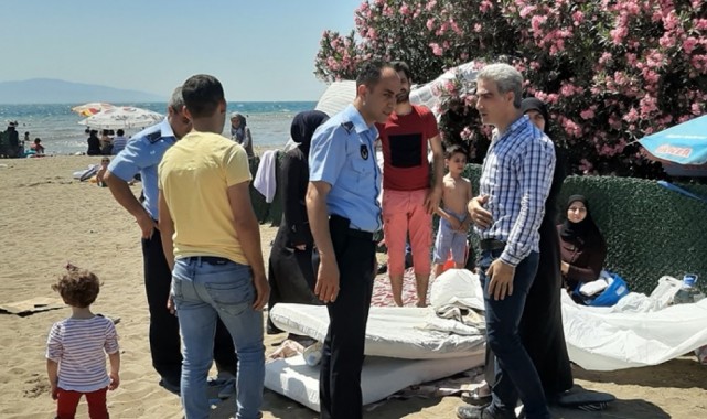 Kumsaz’da Çadır Operasyonu