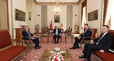 Kurtulmuş; Arıkan, Babacan ve Davutoğlu'nu kabul etti