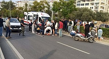 Kuşadası'nda motosikletin çarptığı yaya öldü