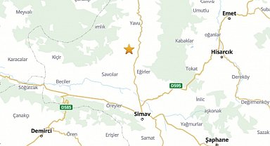 Kütahya'da 4.1 büyüklüğünde deprem