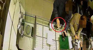 Kuyumcu dükkanından 50 gram altın çalan şüpheliye gözaltı