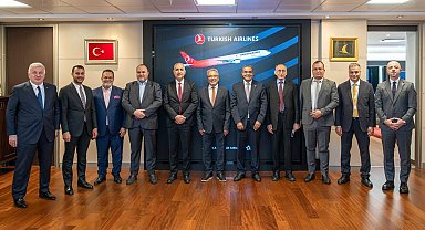 Libyalı bakanlardan THY'ye ziyaret