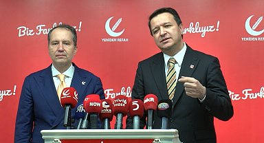 Mahmut Arıkan, Fatih Erbakan'ı ziyaret etti