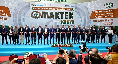 MAKTEK 2025 Konya Fuarı açıldı