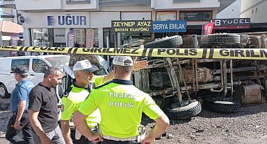 Malatya'da freni arızalanan kamyon, 15 araca çarptı: 5 yaralı