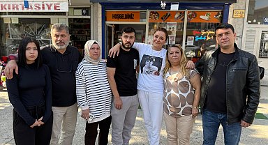 Mattia Ahmet Minguzzi'nin annesinden Hakan Çakır'ın ailesine dayanışma ziyareti