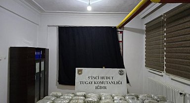 MSB: Iğdır-Ağrı hudut hattında 32 kilo 56 gram uyuşturucu ele geçirildi