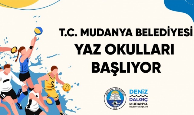 Mudanya Belediyesi Yaz Okulları Başlıyor