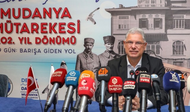 Mudanya Mütarekesi’ne Büyük Kutlama