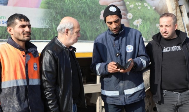 Mudanya Temizlik İşleri Personelinden Örnek Davranış