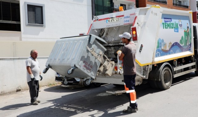 Mudanya’da Bir Ayda 5 Bin Ton Evsel Atık Toplandı