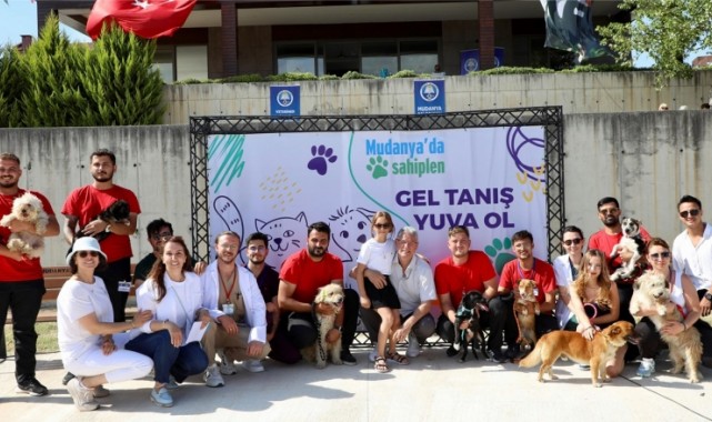 Mudanya’da Can Dostlar İçin Sahiplendirme Şenliği