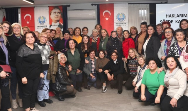Mudanyalı Kadınlar Eşitlik Çağrısı Yaptı