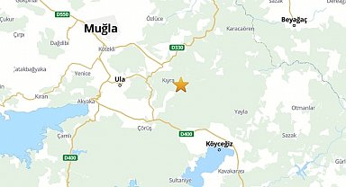 Muğla'da 4.1 büyüklüğünde deprem