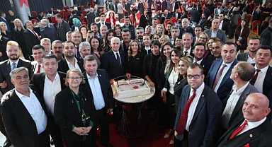 Muhtarlar gününde anlamlı buluşma.