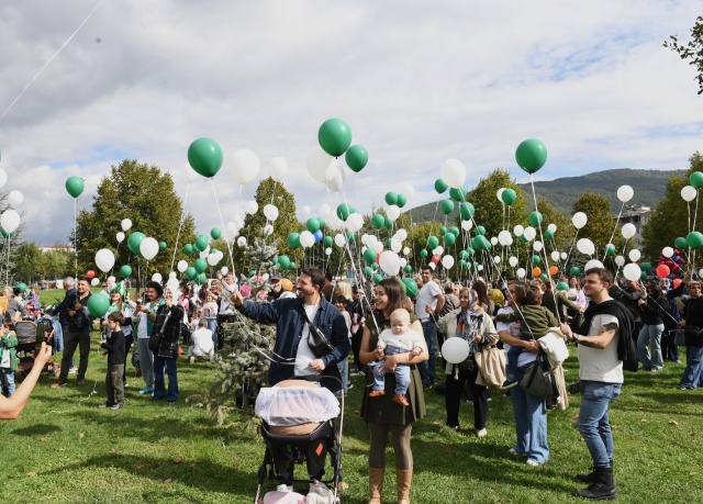Mutluluk Balonları SMA’lı Çağan Ata Taran İçin Uçuruldu