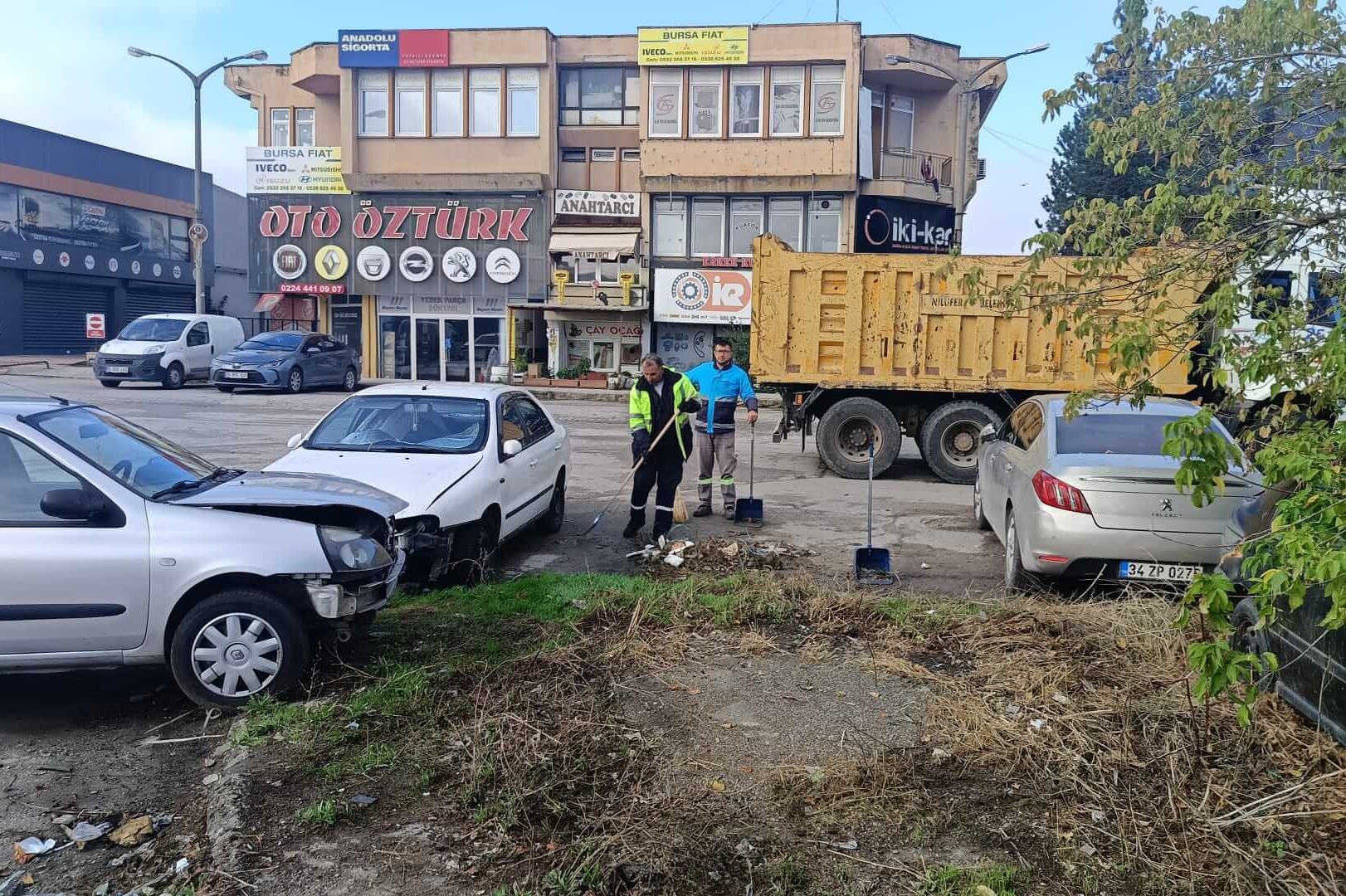 Nilüfer Belediyesi’nden Beşevler Sanayi Sitesi’ne nefes aldıracak dokunuş