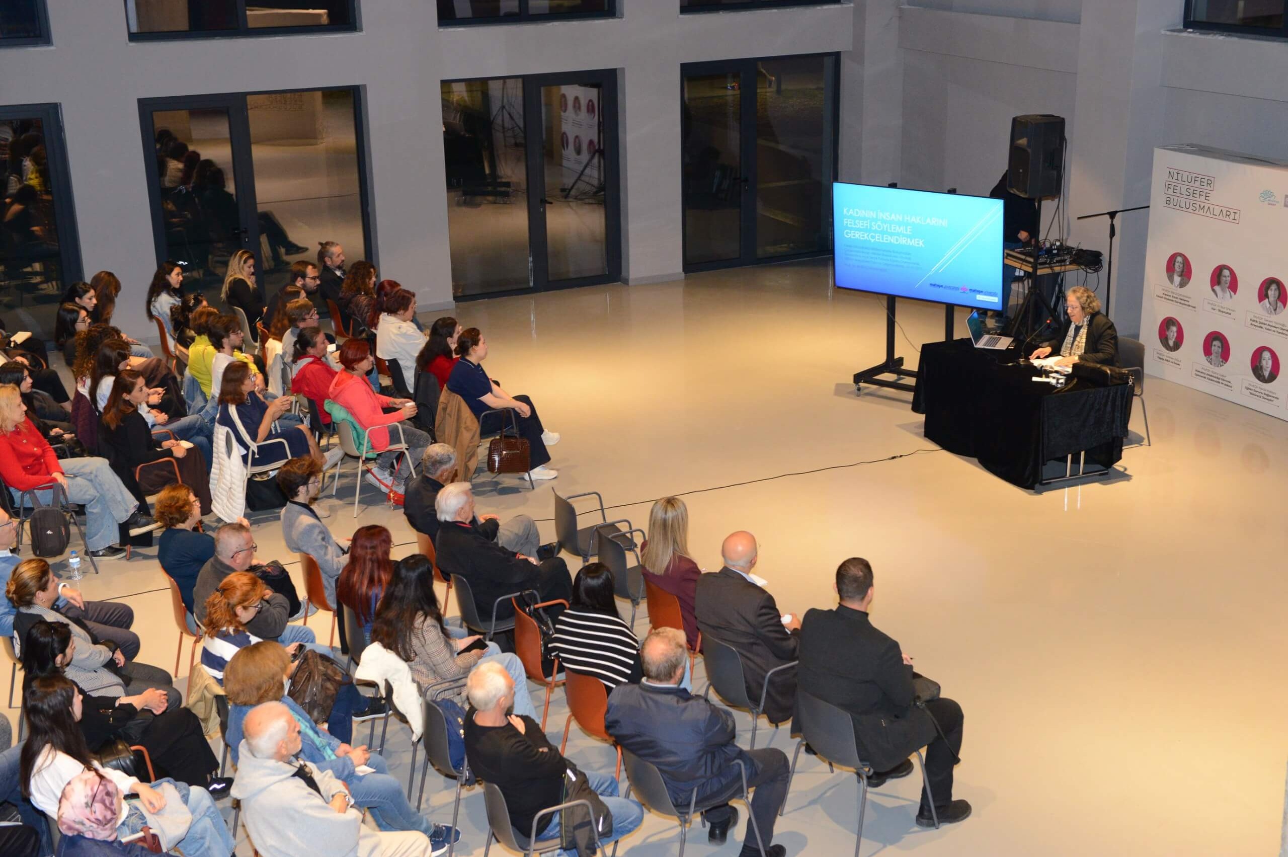 Nilüfer Felsefe Buluşmaları’nda kadın haklarına felsefi bakış