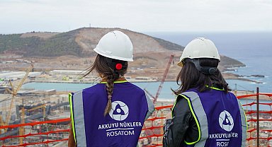 Nükleer Enerji Mühendisliği Bölümü öğrencileri, Akkuyu Nükleer Güç Santrali'ni ziyaret etti