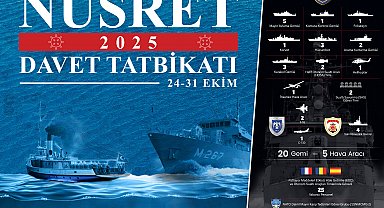 Nusret-2025 Davet Tatbikatı başladı