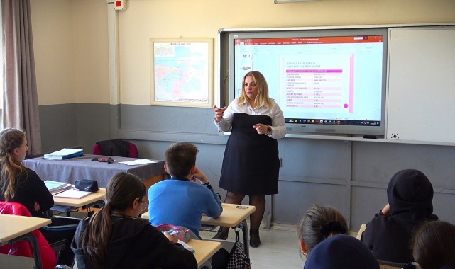 Öğrencilere “Çevre ve Deniz Kirliliği” Farkındalık Semineri