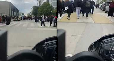 Okul önünde yaptığı cezasız kalmadı