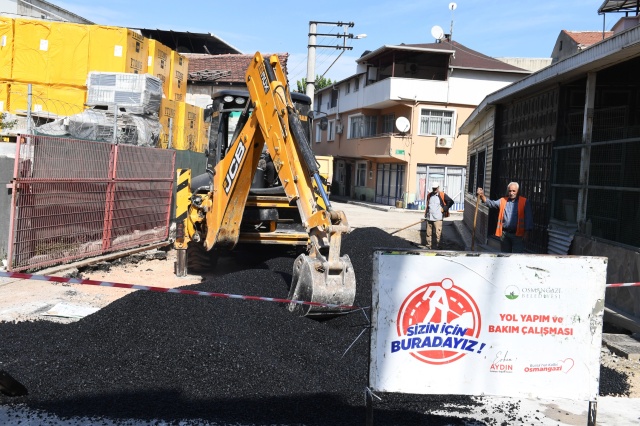 Osmangazi’de 9 Ayda 29 Bin Ton Asfalt Yaması Yapıldı