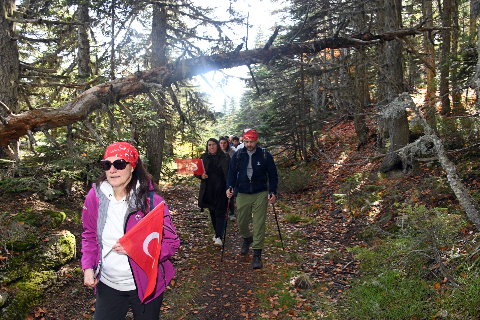 Osmangazi’de Doğanın İçinde Cumhuriyetin İzinde Yürüyüşü