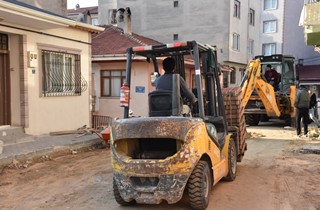 Osmaniye Mahallesi’nde cadde ve sokaklar yenileniyor