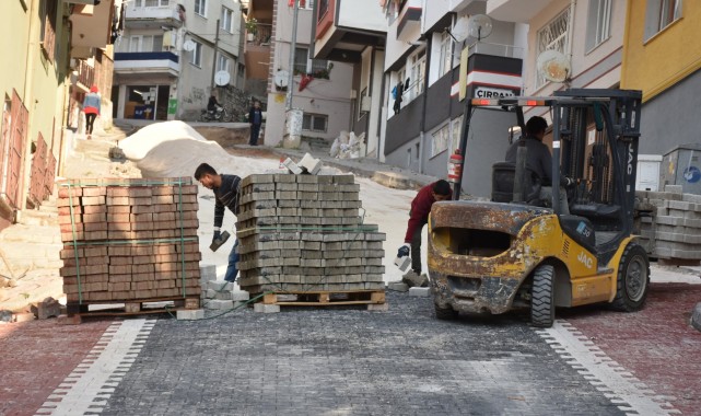 Osmaniye Mahallesi’nde cadde ve sokaklar yenileniyor
