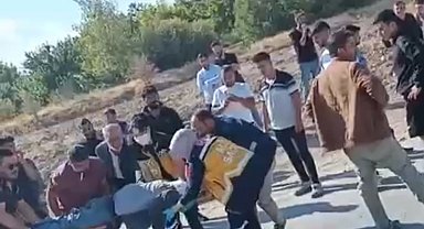 Otomobille çarpışan motosikletin sürücüsü öldü