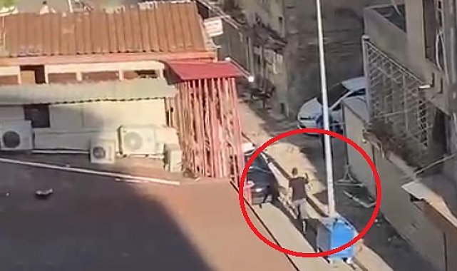 Oyun salonuna pompalı ile ateş açıp kaçtı, polisin takibiyle yakalandı; o anlar kamerada