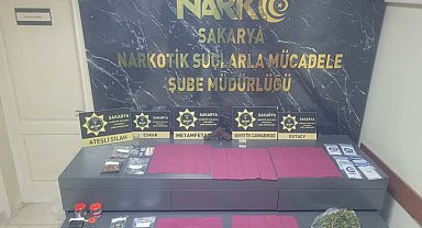 Sakarya'da uyuşturucu operasyonunda 10 gözaltı