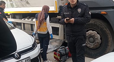 Samsun'da çöp kamyonunun altında kalan yaya öldü