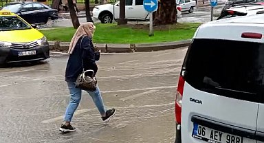 Samsun'da sağanak etkili oldu