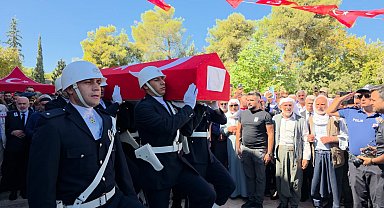 Şehit polis memuru, Şanlıurfa'da son yolculuğuna uğurlandı
