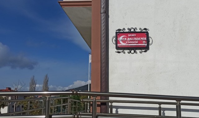 Şehitlerin isimleri sokaklarda yaşıyor