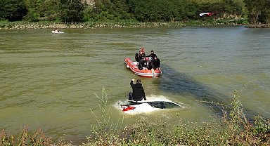 Sera Gölü'nde gerçeği aratmayan kurtarma tatbikatı