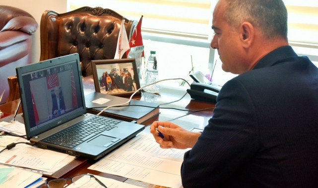 Sertaslan ve Kılıçdaroğlu’ndan videolu toplantı