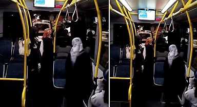 Otobüs şoförü, şehit babasını 'dilenci' deyip darp etmeye kalktı