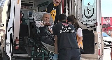 Spiralle tahta keserken el, kol ve bacağını kesti