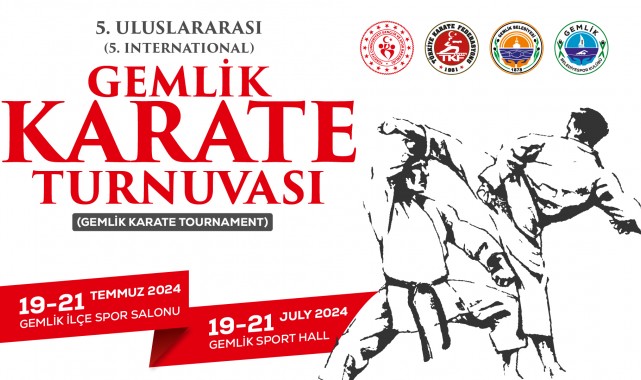 Spor şehri Gemlik'te karate şöleni