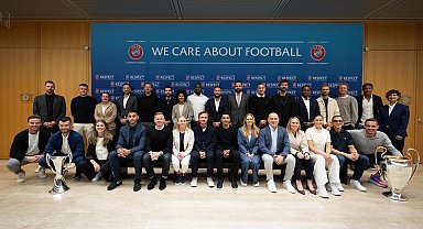 Tolga Zengin ve Cüneyt Çakır, UEFA MIP'e katıldı