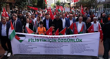 Trabzon'da 'Gazze Yürüyüşü'