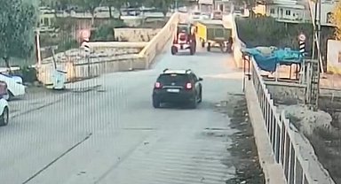 Traktörden ayrılan römorkun çarptığı yaya öldü